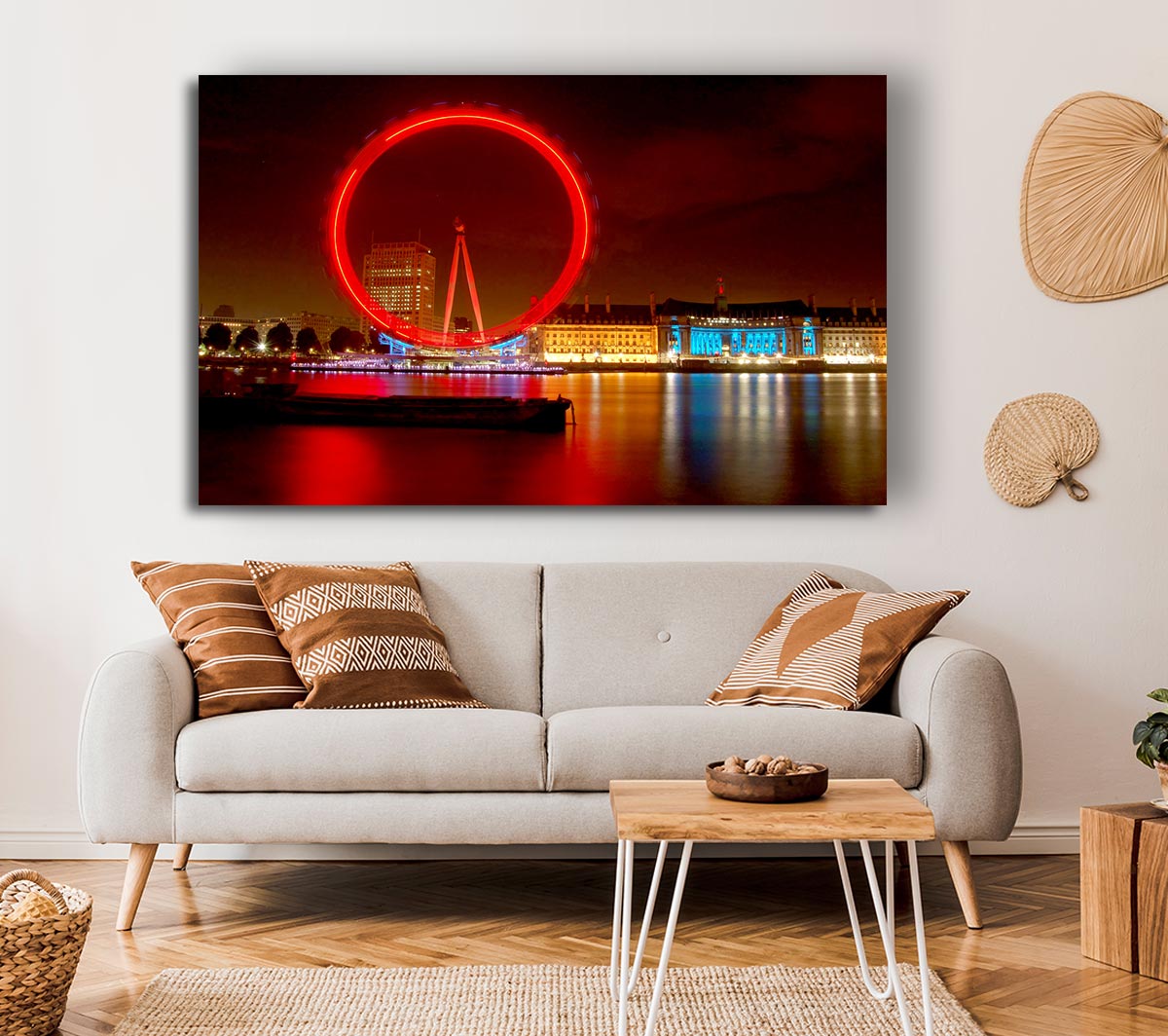 London Eye From Victoria Embankment