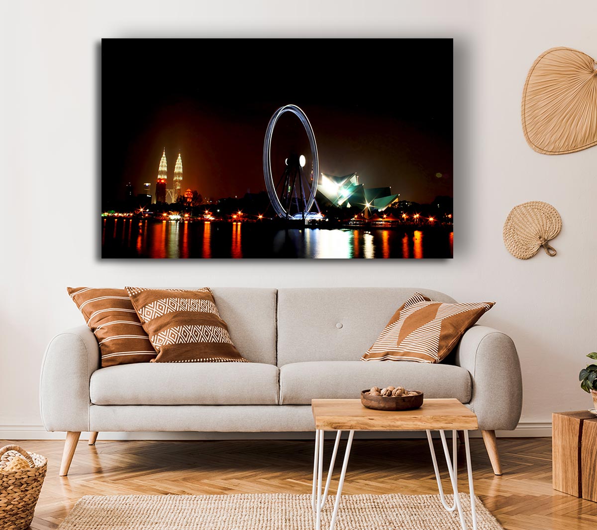 London Eye Over The Thames