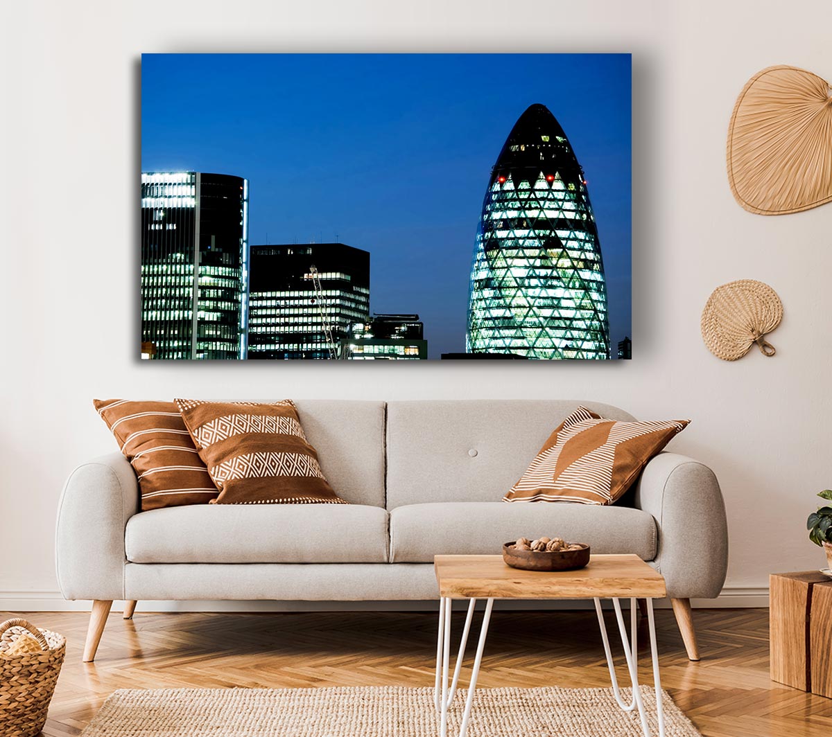 London Gherkin Night Lights