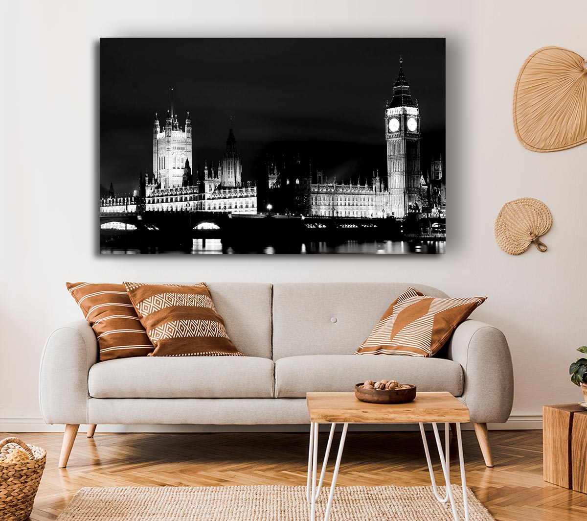 London Houses Of Parliament Dark Nights