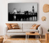 London Houses Of Parliament With Big Ben B n W