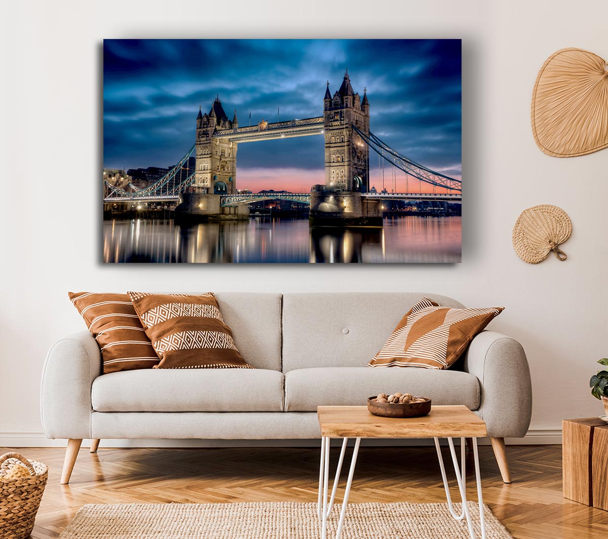 London Tower Bridge At Dusk