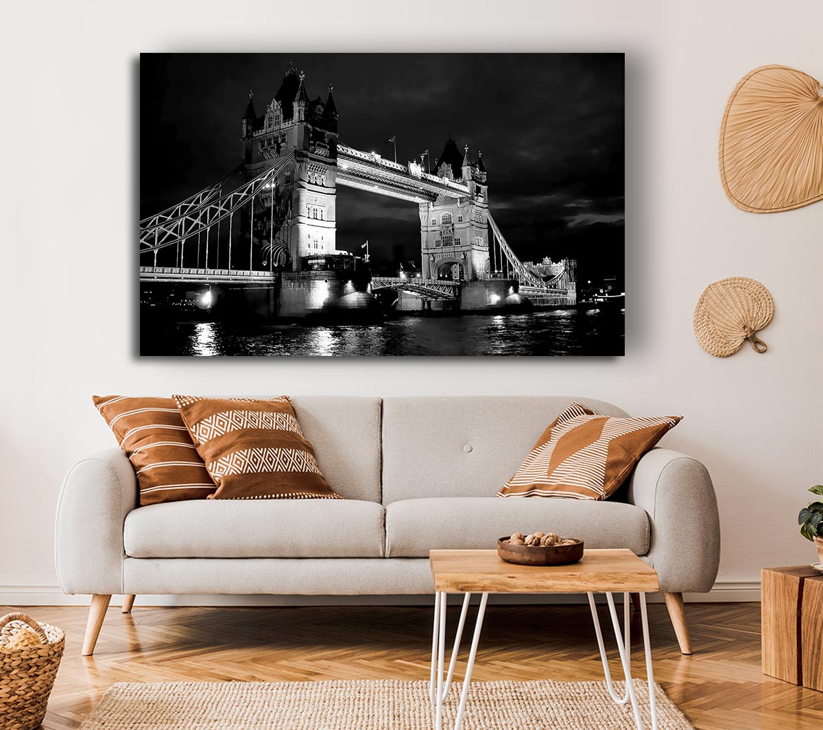 London Tower Bridge B n W