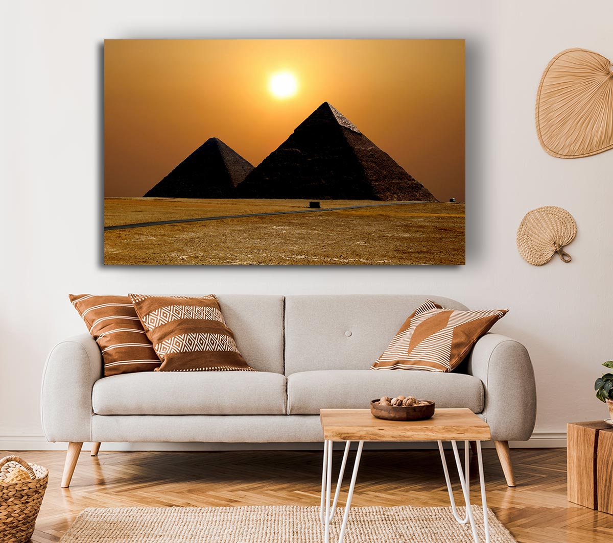 Magic Pyramids Giza Egypt