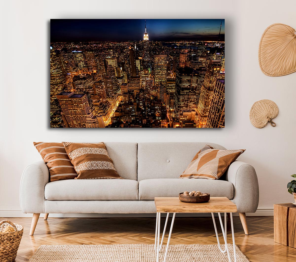 Manhattan Night Life Glow
