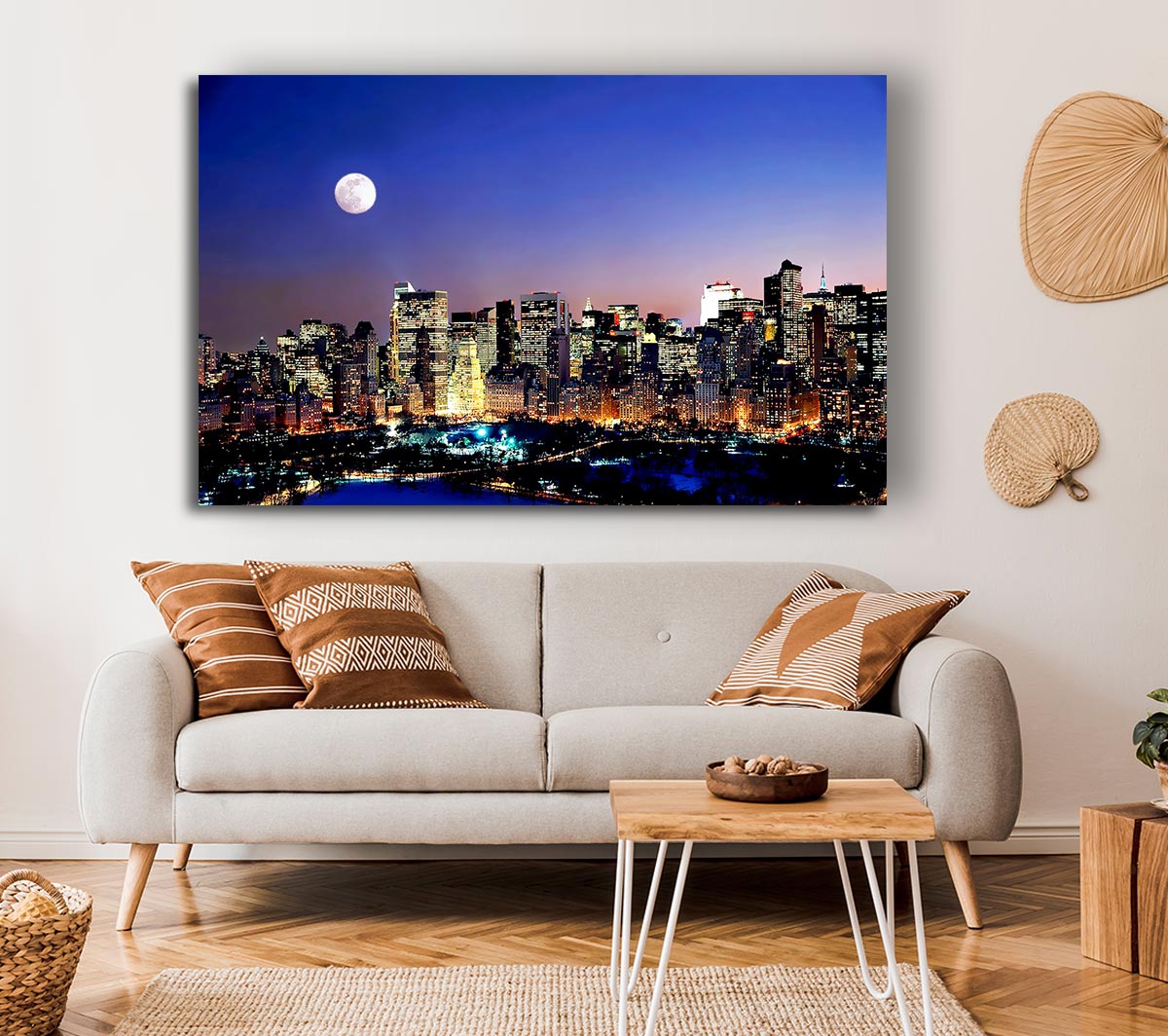 Moon Over Manhattan