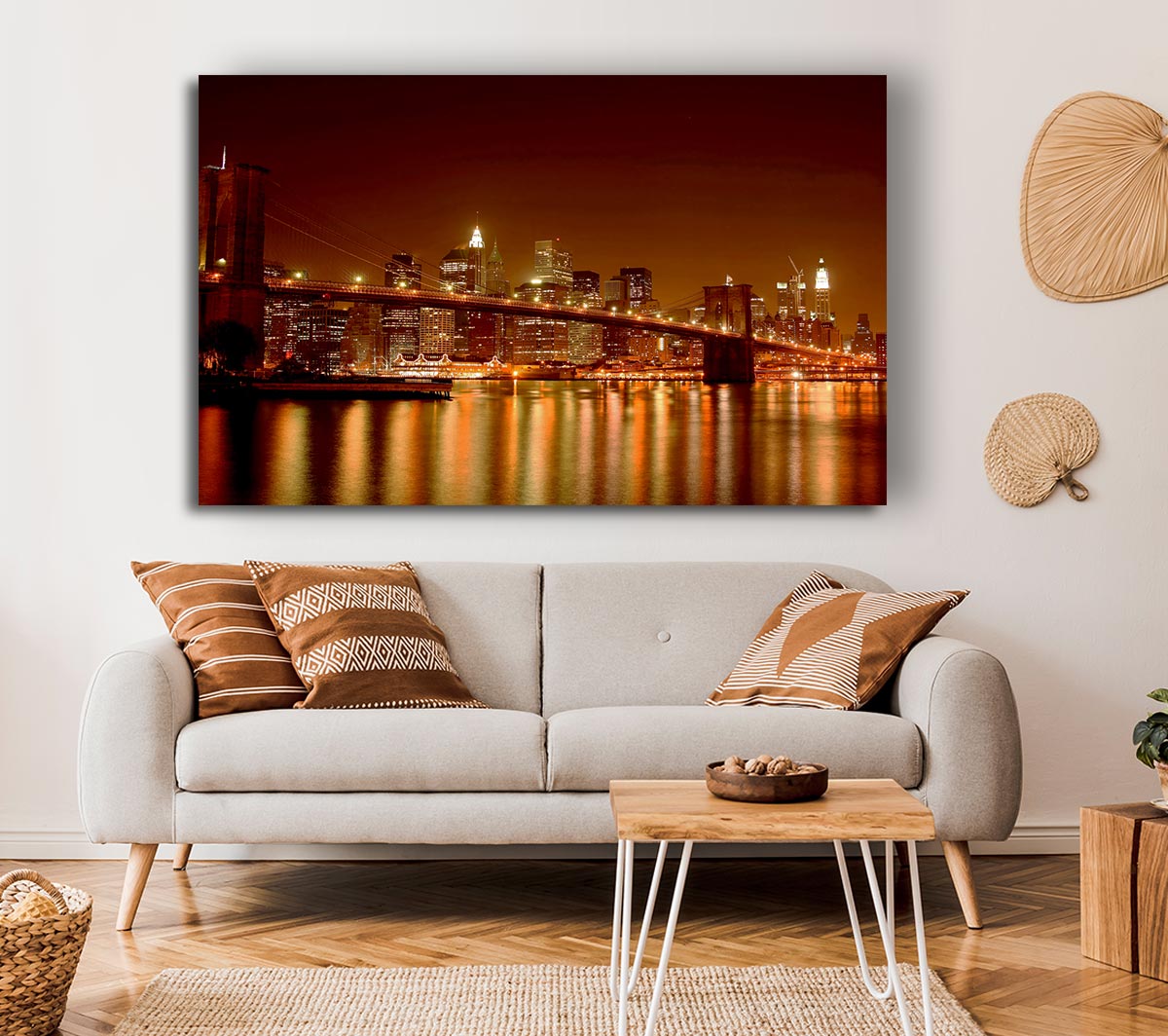New York Bridge Glow