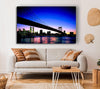 New York City Afar Blue