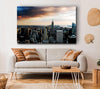 New York City As The Sun Comes Up