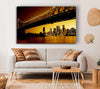 New York City View From Under Brooklyn Bridge