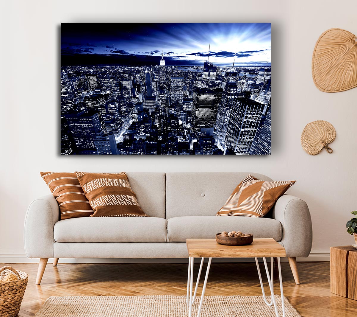 New York In Blue