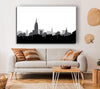New York Silhouette B n W