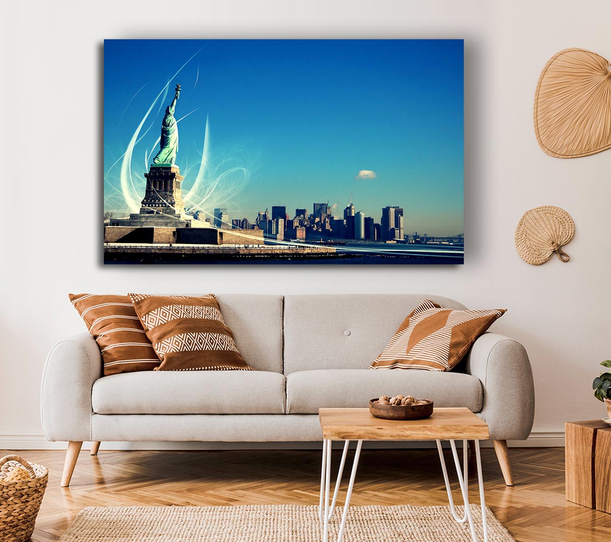 New Yorks Statue Of Liberty