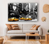 Nyc Broadway Cabs B n W Yellow