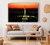 Paris Eiffel Tower Golden Nights