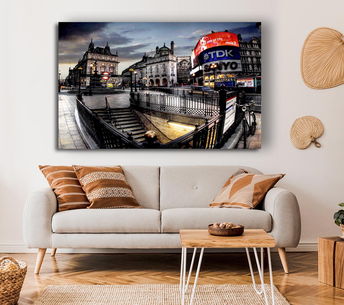Piccadilly Circus London At Winter