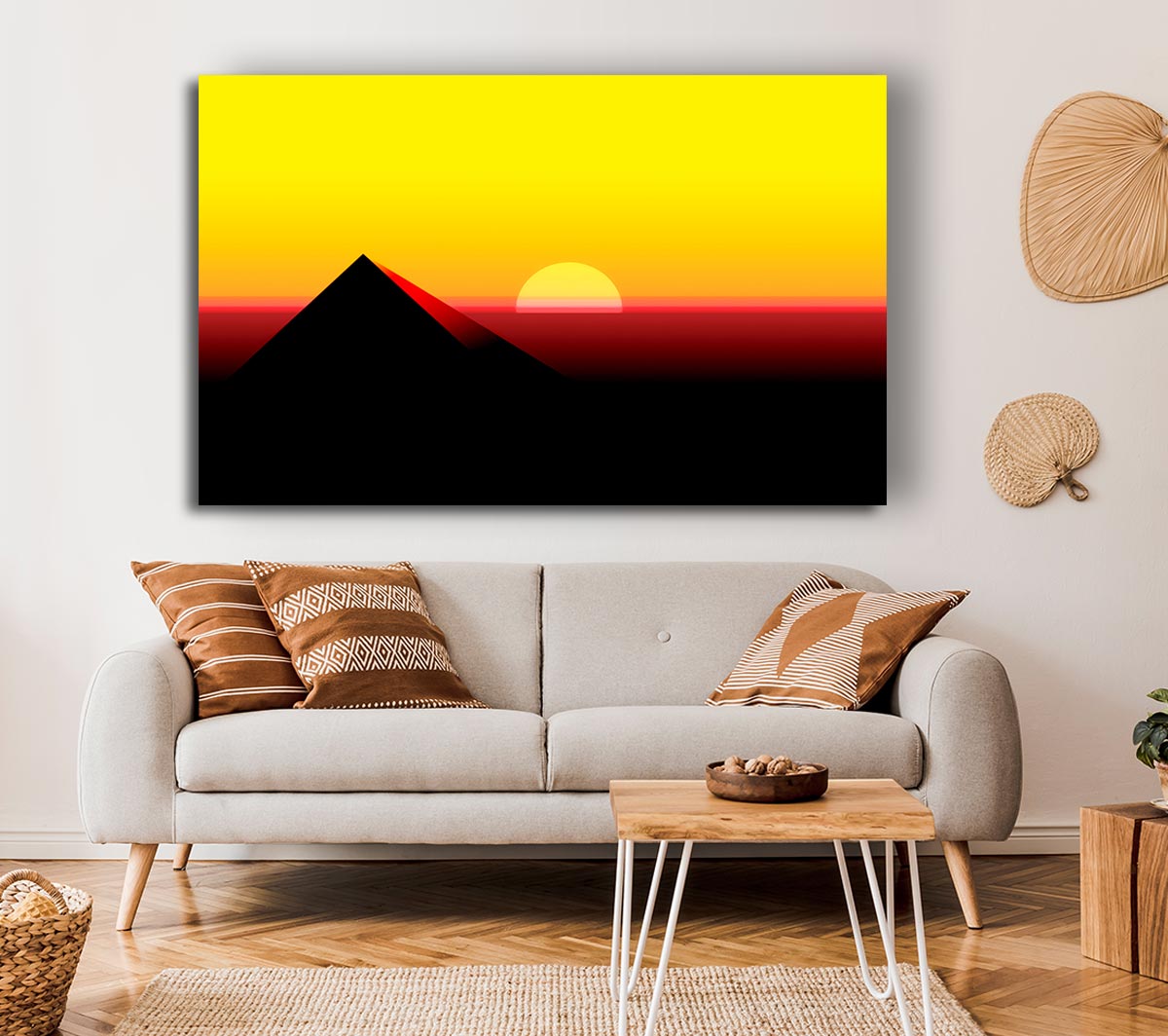 Pyramid Sunset