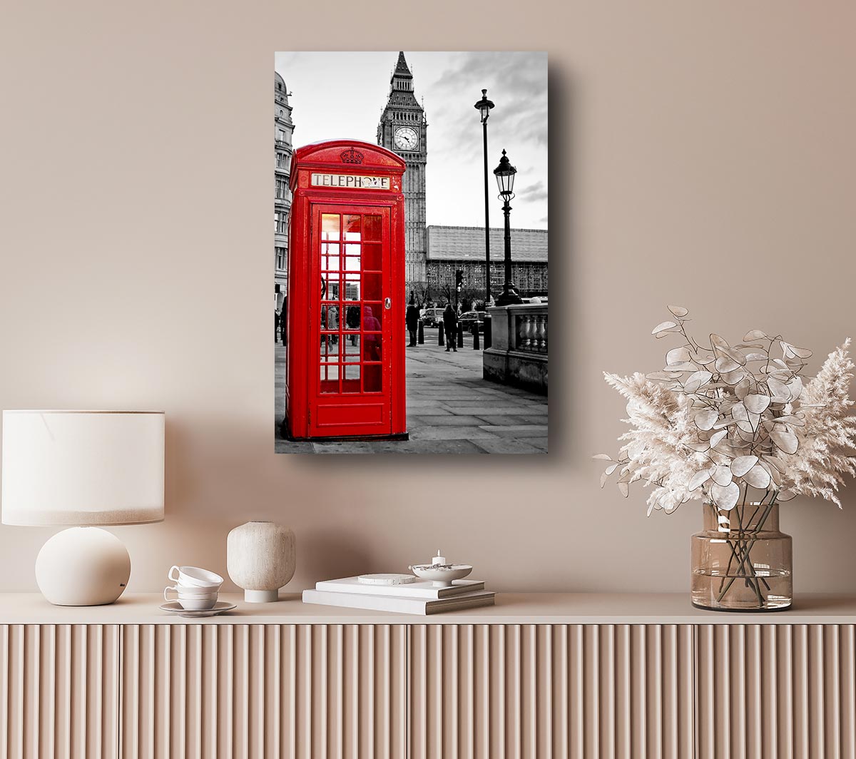 Red Phone Box Big Ben London