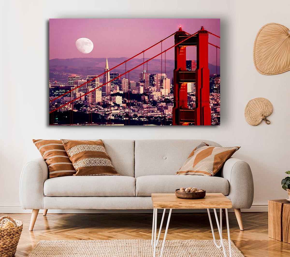 San Francisco Moonlit View