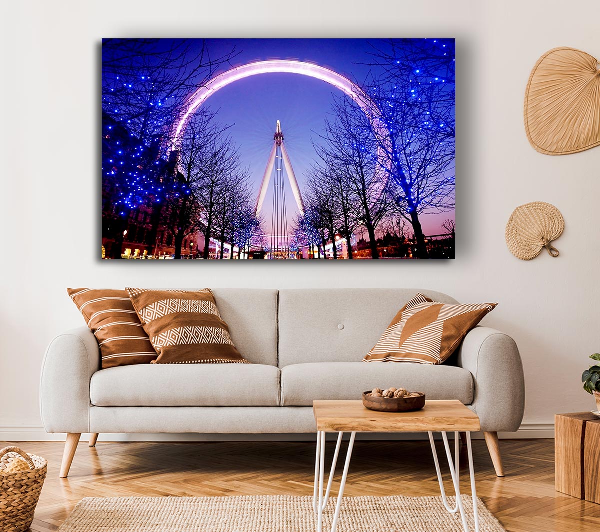 The London Eye At Dusk