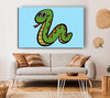 Cartoon Snake Baby Blue