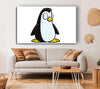 Funny Penguin White