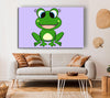 Happy Frog Ready To Leap Lilac