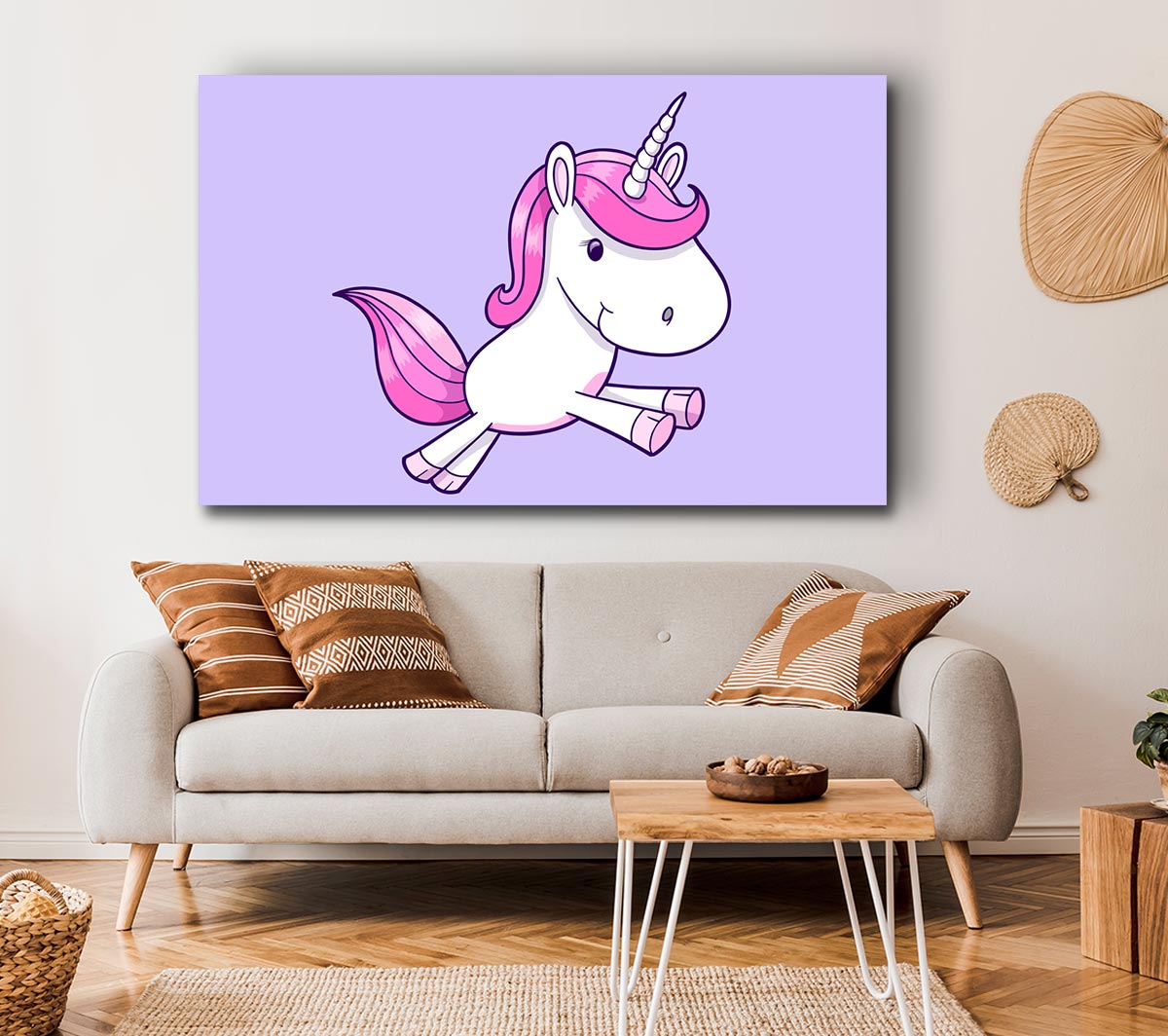 Leaping Unicorn Lilac