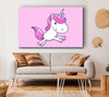 Leaping Unicorn Pink