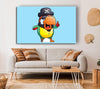 Pirate Parrot Eyepatch Baby Blue