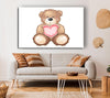 Teddy Bear Love Heart White