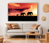 Elephant Family Sunset