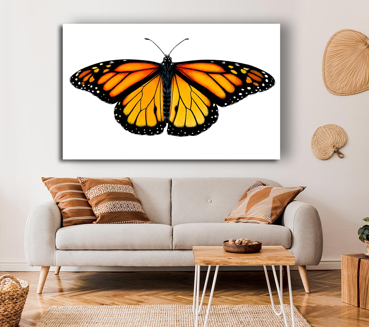 Orange Butterfly Wings