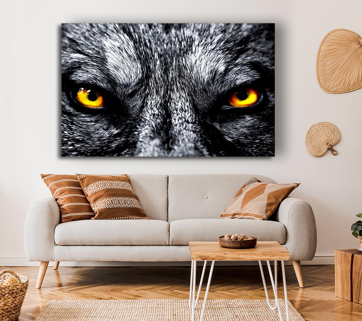 Yellow Wolf Eyes