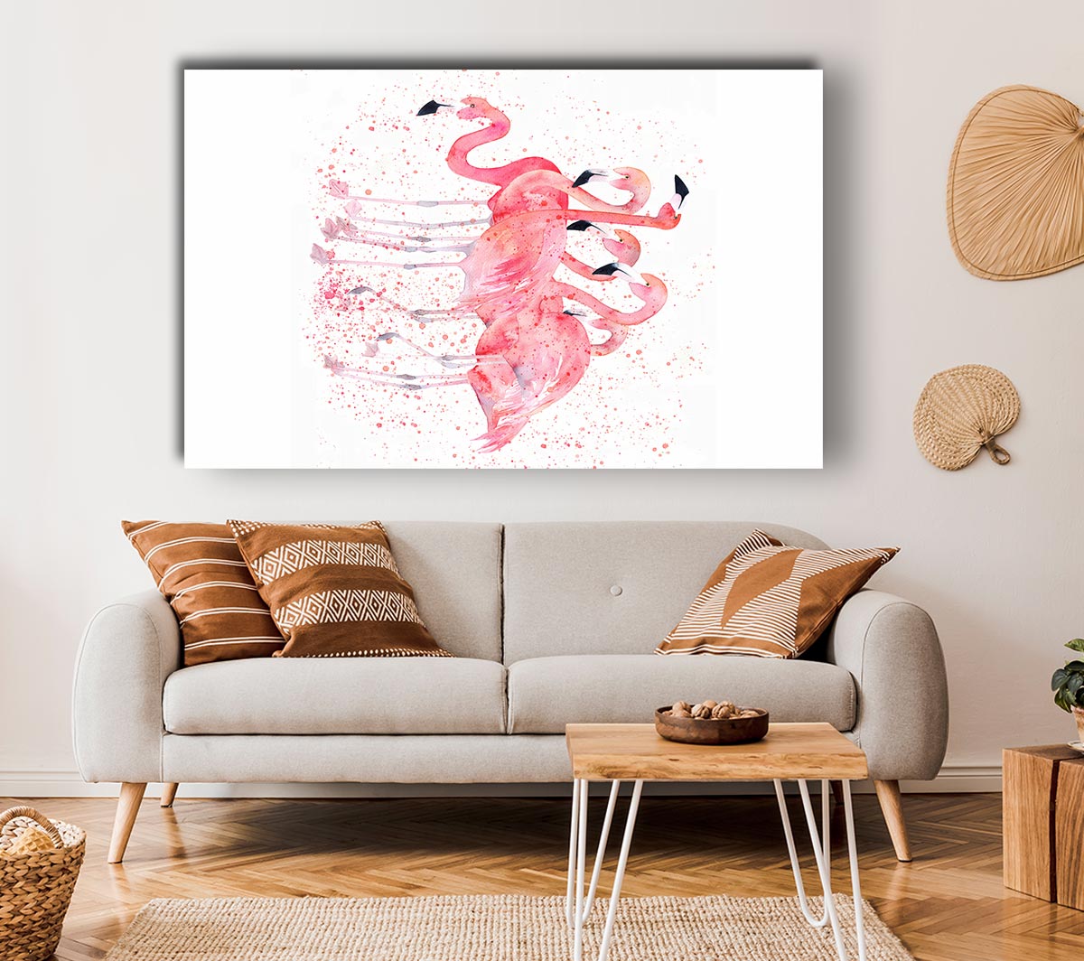 Pink Flamingo Splash