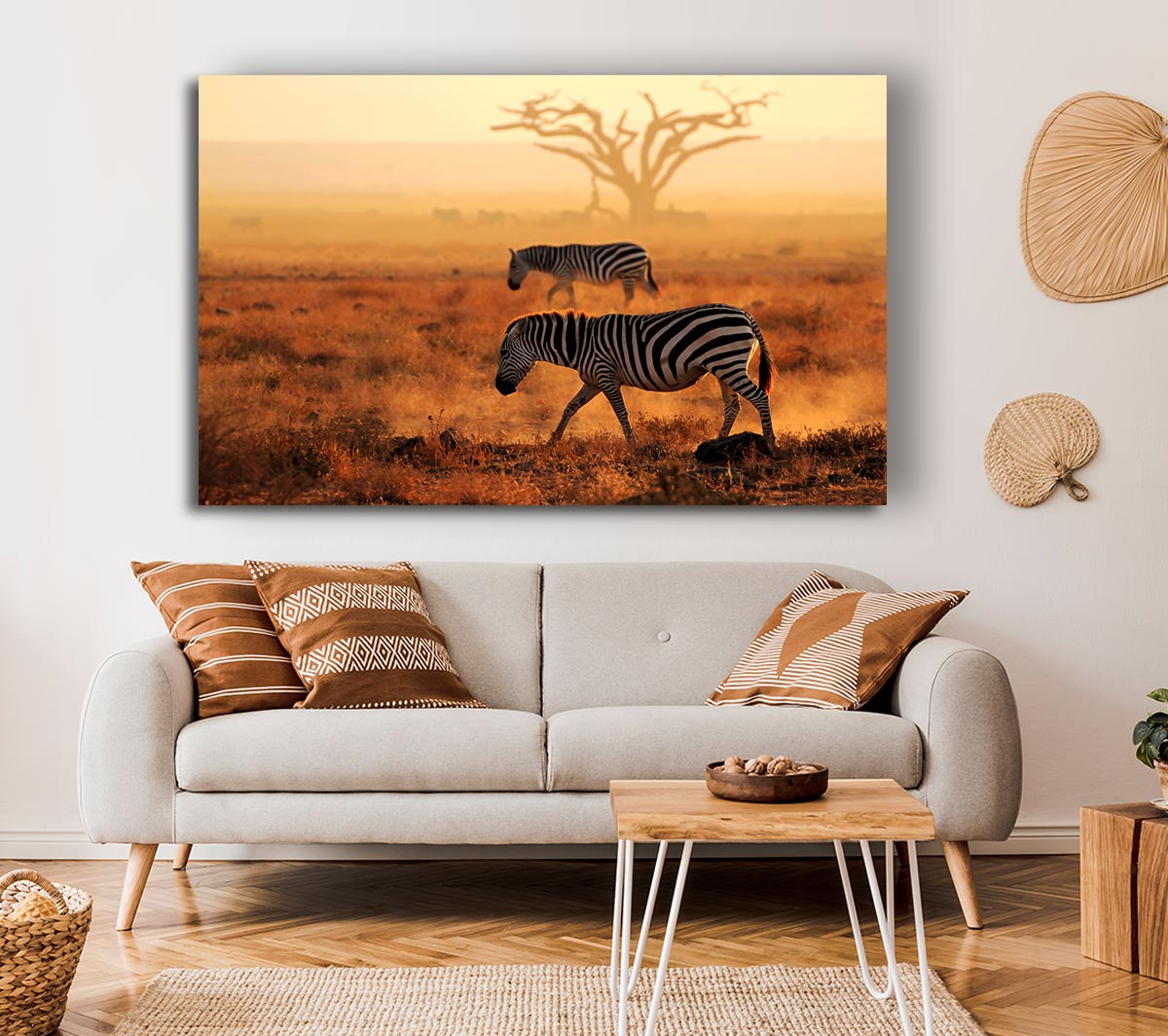 Sunset Zebra