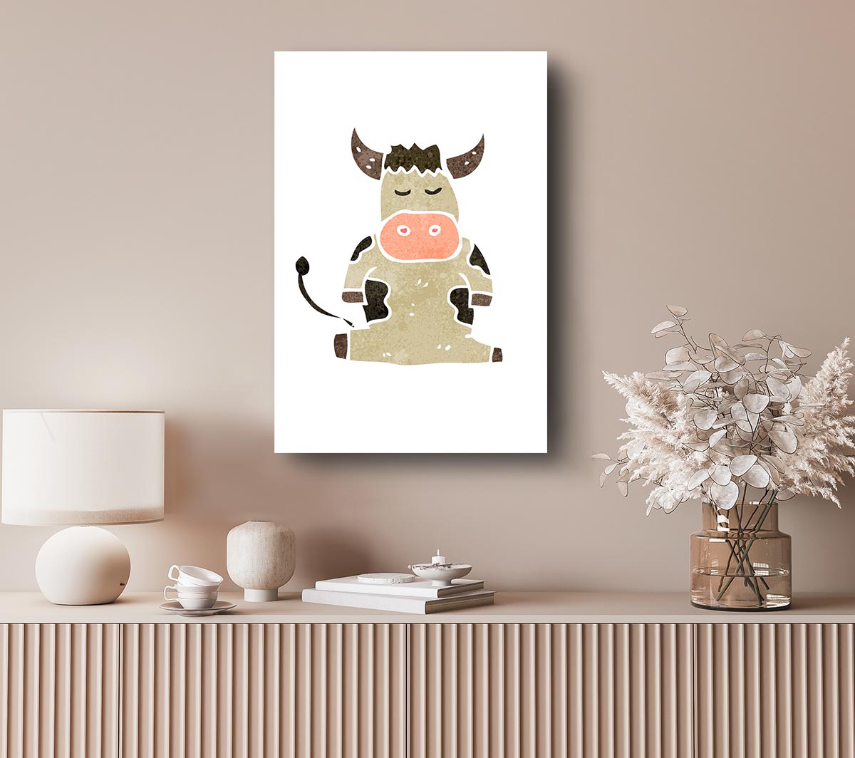 Sitting Cow