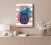 Pop Art Pineapple Palm Leaves