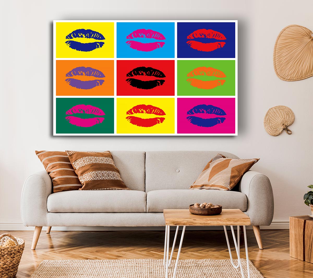 Lips Pop Art
