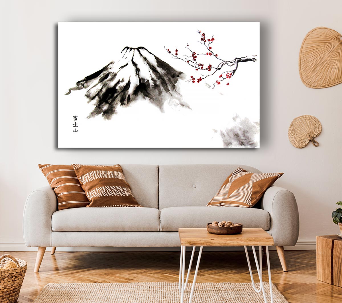 Japanese Cherry Blossom Mountain