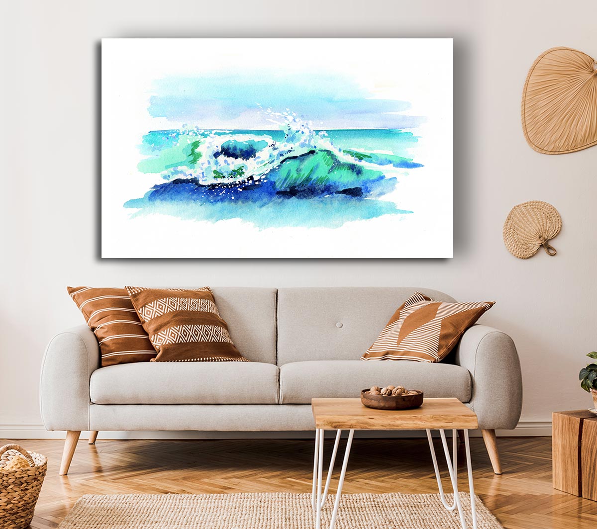 Movement In The Ocean Wave