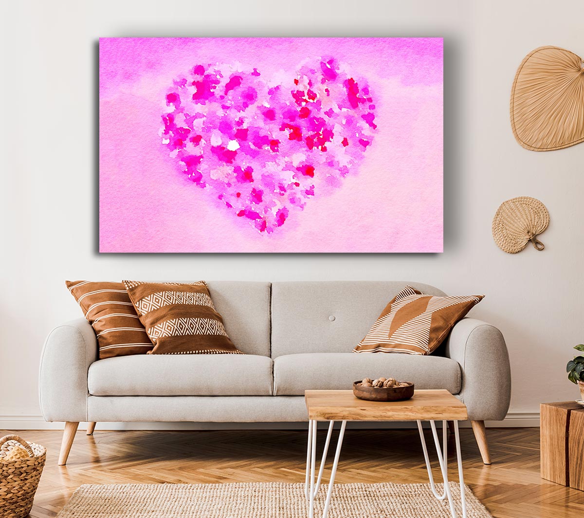 Love Heart Of Petals