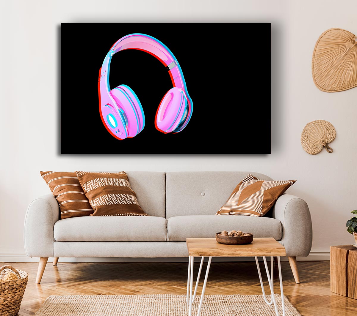 Funky Pink Headphones