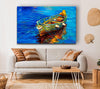 Fishing boat illiustration