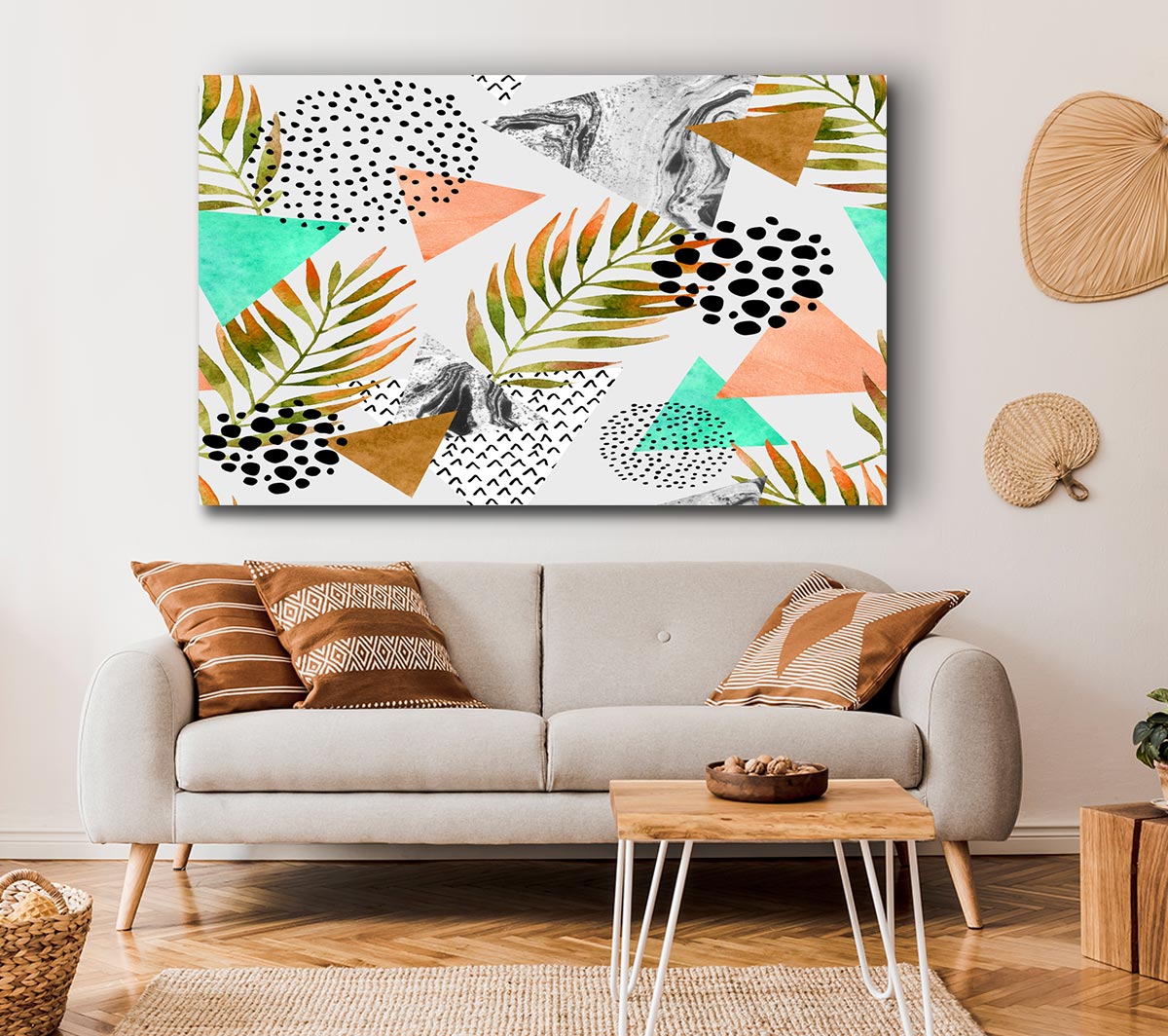 Mix Mid Century Plants And Patterns