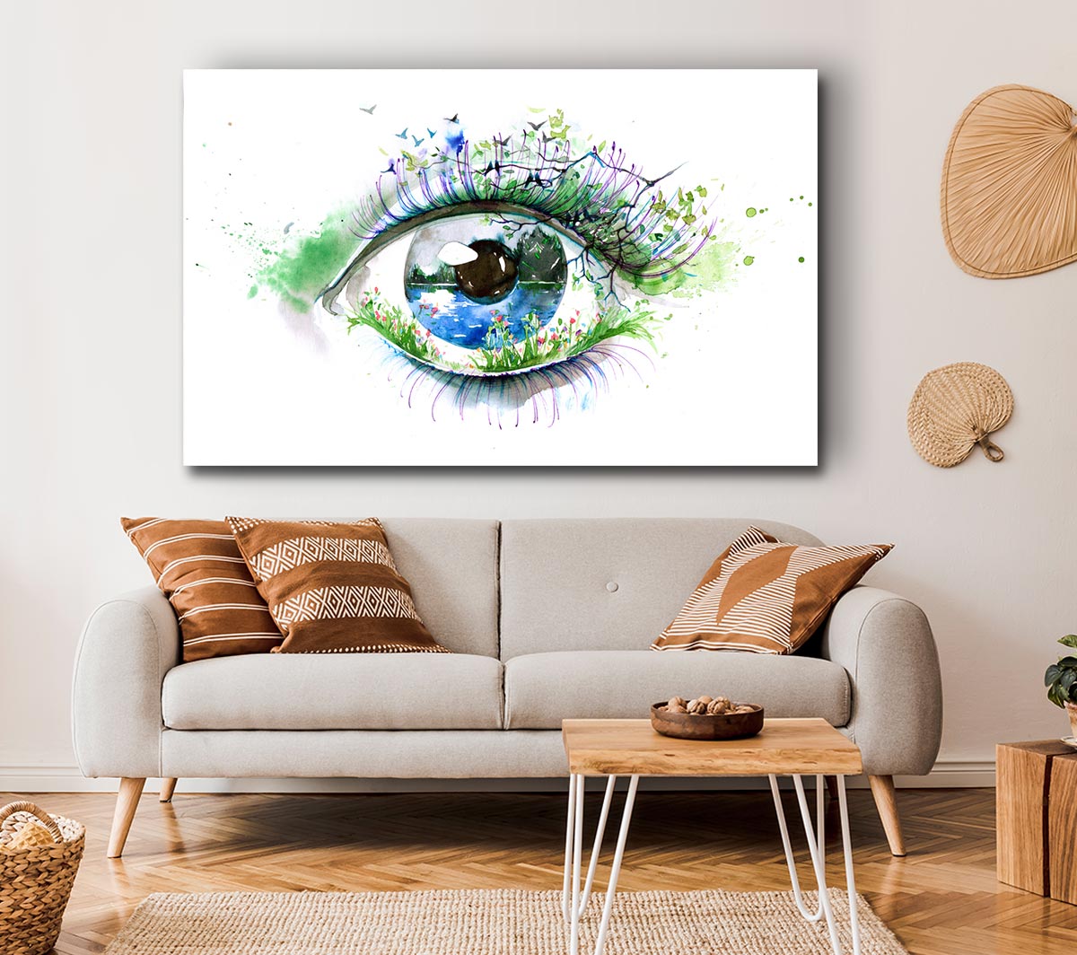 Watercolour Nature Eye