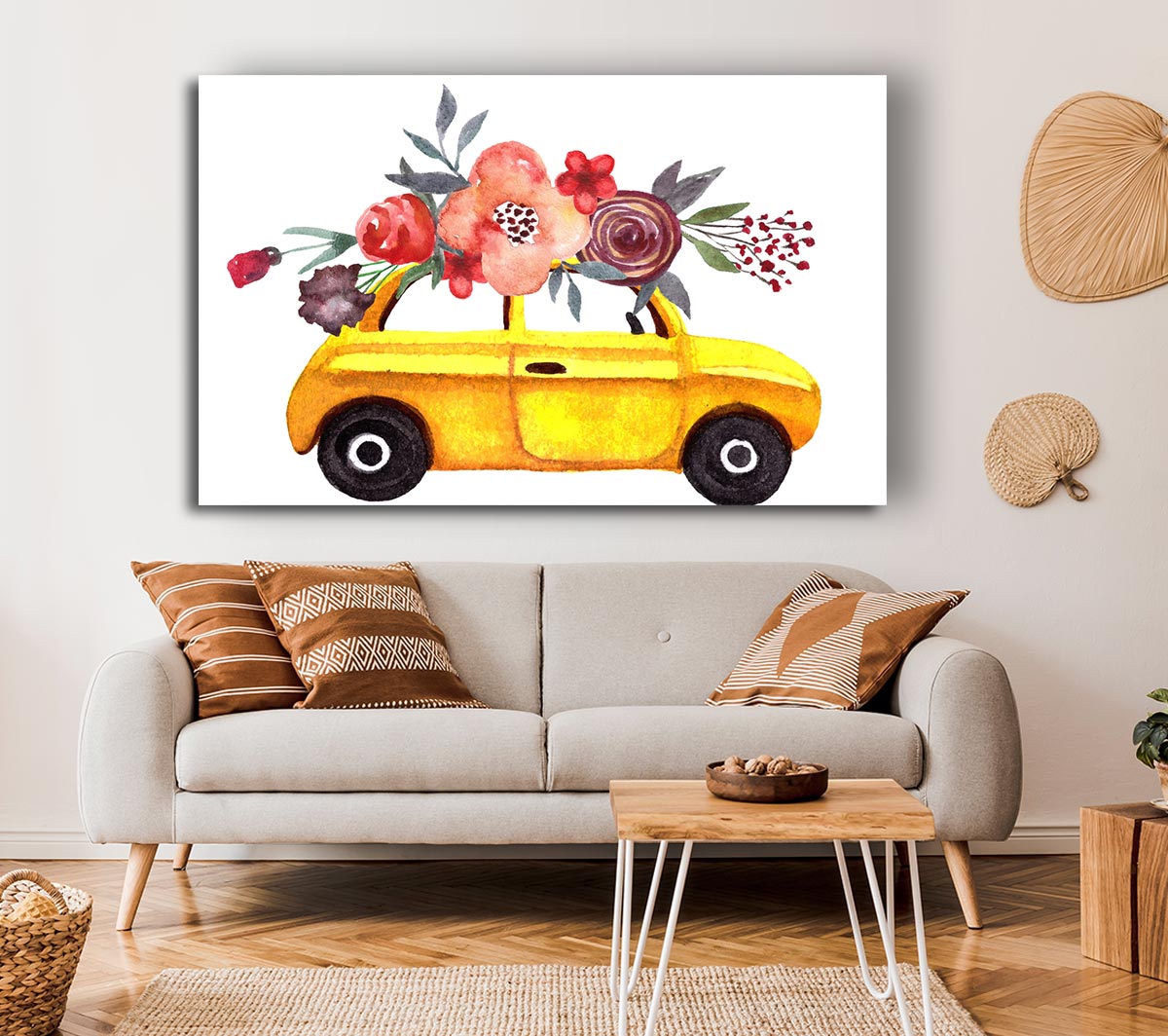 Cut Floral Car