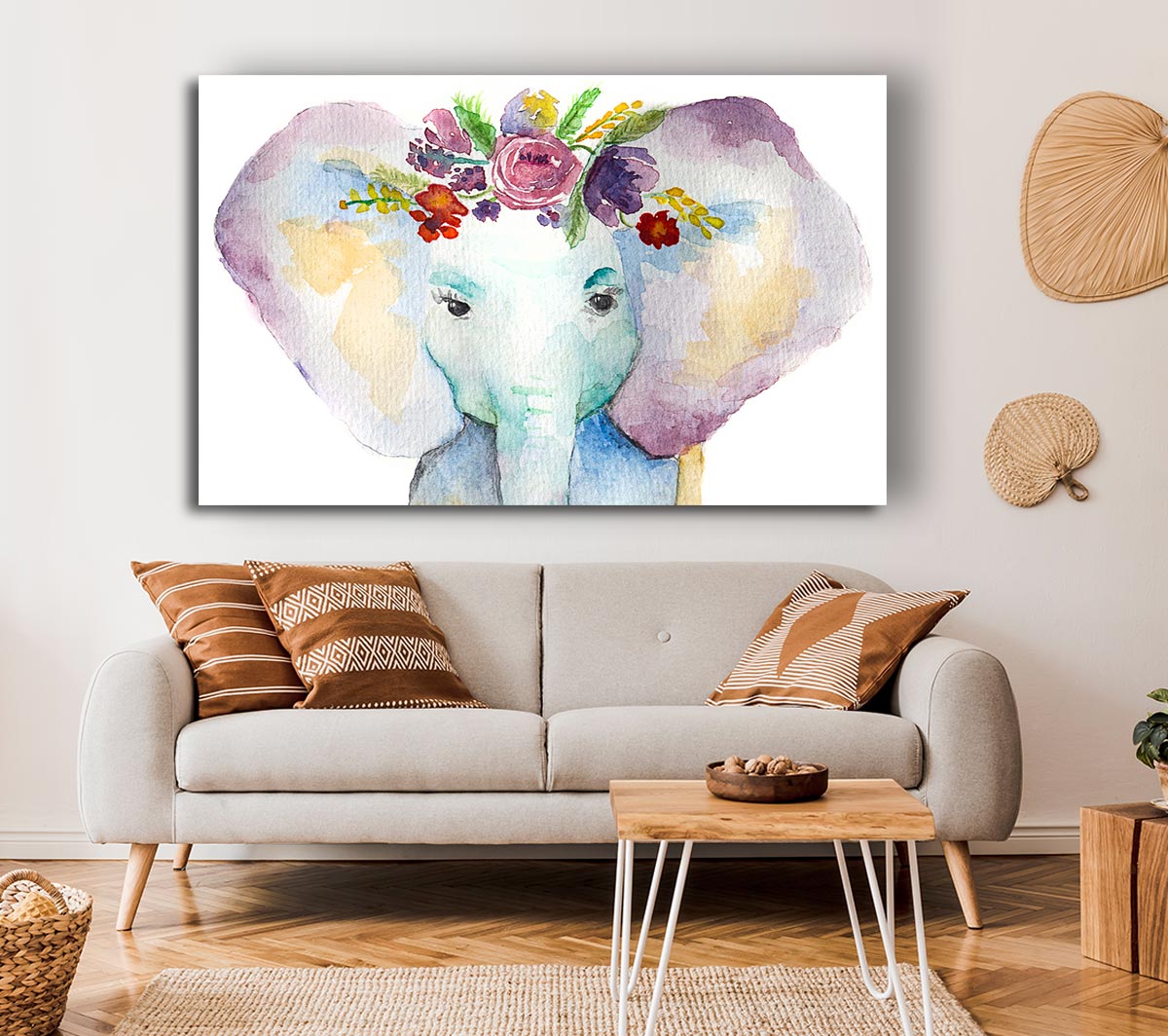 Floral Elephant