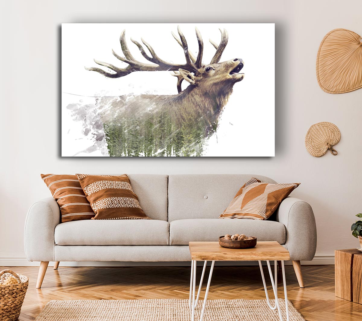 Double Exposure Stag