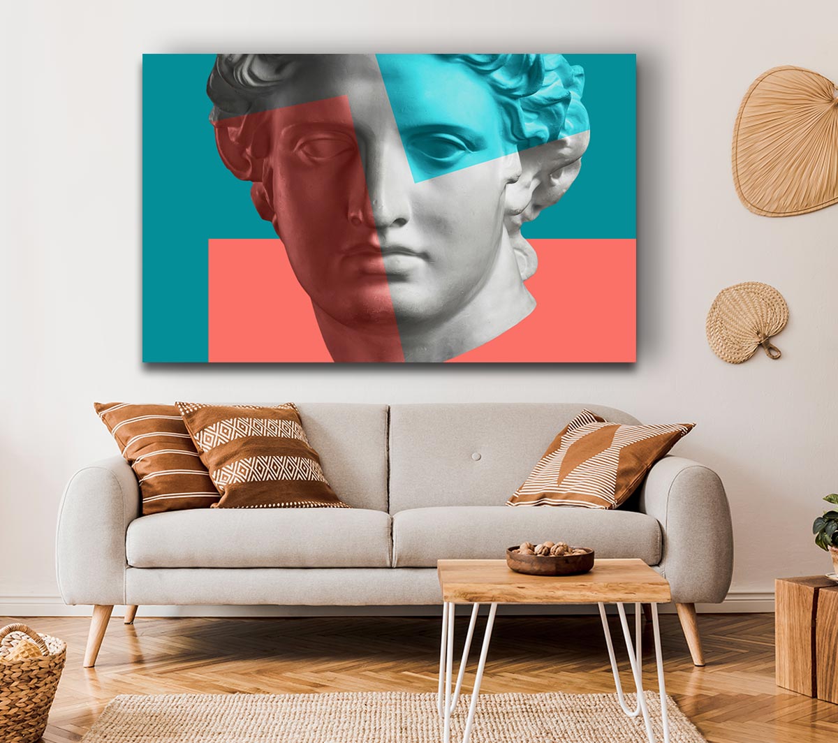 Greek Head Of Colour
